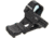 BROWE Micro Reflex w/ 45 Degree Angle Mount, Black, BMR-3MOA-45