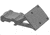 USED BROWE Mini Red Dot 45 Degree Offset Mount, RMR Footprint, Black, One Size, MRD-45-RMR, EDEMO1