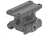 BROWE MRO Co-Witness Mount, Black, One Size, MNT-MRO-CW