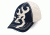 Browning 2 Tone Buckmark Cap,Navy/Khaki 308014951