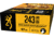 Browning BXR .243 Winchester 97 grain Rapid Expansion Matrix Tip Centerfire Rifle Ammo, 20 Rounds, B192102431