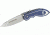 Browning 355 Backdraft Assisted Open Knife - Blue 