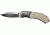 Browning Black Label Checkmate Knife - Sand w/Silver Blade 320144BLO