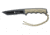 Browning 117BL Black Label Stone Cold Tanto Cord Knife w/ Tactical Fixed Blade 320117BL