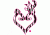 Browning Buck Heart 10in Decal, Zebra 3922291039