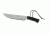 Browning Competition Knives Crowell/Barker Knife,Black Handle,Satin Fixed Blade Knife 322580