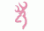 Browning Decal,Buckmark, 12in. Pink 3922004111