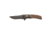 Browning Hunter Folding Knife, 3.5in, 440-C, Straight Back, Wood Handle, N, 3220392