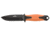 Browning Ignite 2 Fixed Blade Knife - Box, 4in, 7Cr17Mov, Drop Point, Orange Injection Molded Handle, Orange, 3220334B