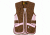 Browning Jr Vest For Her,Brown/Pink,M 3050548802