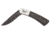 Browning Knoll Folding Knife, 2.375in, Swedish Sandvik 12C27, Drop Point, Black Handle, N, 3220476