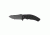 Browning No Boundaries Folding Knife,3.75in Modified Drop Point Steel Blade,Black Handle 320168BL
