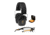 Browning Range Kit Ear Muffs, Black/Gold, 126400