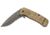 Browning Riverstone Folding Knife - Box, 2.875in, D2 High Carbon Steel, Drop Point, Sage Aluminum Handle, N, 3220515B