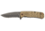 Browning Riverstone Folding Knife - Box, 2.875in, D2 High Carbon Steel, Drop Point, Sage Aluminum Handle, N, 3220515B
