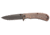 Browning Rivet Folder 3in Knife, Drop Point, D2 Steel Blade, Laminate Handle, Copper, 3220473
