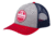 Browning RWB Cap, Red/Gray, One Size, 308274651