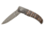 Browning Storm Front Folding Knife, 3in, Damascus, Drop Point, Mammoth Tooth Handle, N, 3220242