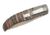 Browning Storm Front Folding Knife, 3in, Damascus, Drop Point, Mammoth Tooth Handle, N, 3220242