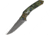 Browning TDX Fixed Blade Knife, 4 gray titanium coated stainless blade, TDX camo aluminum handle, 3220326