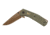 Browning Trailside Folding Knife, 3in, D2 High Carbon Steel, Drop Point, G10 Handle, N, 3220516