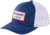 Browning Wallow Mesh Snapback BG Stick Patch Cap, Blue/White, One Size, 308788651