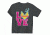 Youth Graphic Varsity Buckheart Short Sleeve T-Shirt, Charcoal