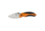 Browning Zipper Pull Keychain Light 1 White LED 13 Lumens, 1 Green LED 6 Lumens,Minnow Folding Pocketknife,Orange/Black 3710062