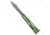 Brs BRS Alpha Beast Infinity Balisong Butterfly Knife Green Ti 4.5" Stonewash, Green, CPM S35VN, adult, BHQ-82961