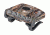 Brunton Hatclip Task Light, 3 White LED, 2 Green LED, Camo F-CLIP-C