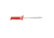 Bubba Blade 10in Sharpening Steel, Carbon Stainless Steel, Red Handle BB1-ST-BP