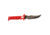 Bubba Blade Fixed Hunting 7in Knife, Carbon Stainless Steel Blade, Red Handle BB1-WD