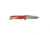 Bubba Blade Sculpin 4in Pocket Knife, Carbon Stainless Steel Blade, Red Handle BB-CL-FK