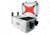 Bubba Blade Voyager Series Gear Box, White/Red, 1135886