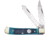 Buck Creek Trapper Green Pick Bone Folding Knife, Green pick bone handle, BC-254GPB