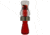 Buck Gardner Double Cross Short Barrel Double Reed, Polycarbonate, Clear/Red Translucent DN3PC-C/RT