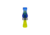 Buck Gardner Double Nasty SpitTech Double Reed, Polycarbonate, Blue/Fluorescent Green DNP-BLU/FG