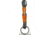 Buck Gardner Duck Call Keychain, Orange Pearl, KCD-OP-CS