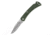 Buck Knives 110 Slim Select Lockback OD Folding Knife, 3.75 stonewash finish 420HC stainless clip point , OD green checkered glass filled nylon handle, 12695