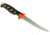 Buck Knives 144 Hookset Fixed Blade Knives, 6in, 5Cr15MoV Steel, Straight, Fillet Shape, Orange/Gray Freshwater, Nylon Handle, 0144ORSB/13269
