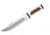 Buck Knives 640 XL Fixed Blade Knife, 6 5/8in 440C Steel with Custom Filework Blade 0640EKSLE