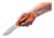 Buck Knives 656 Pursuit Pro Large Knife, 4.5in S35VN Satin Drop Point, Versaflex Orange/Black Handle, 12751