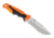 Buck Knives 658 Pursuit Pro Small Knife, 3.75in S35VN Satin Drop Point, Versaflex Orange/Black Handle, 12753