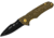 Buck Knives 842 Sprint OPS Pro 2022 Legacy Collection Knife, 3.125in, S45VN, Straight, Micarta, Cerakote, 0842GRSLEB/13339
