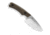 Buck Knives 664 Alpha Hunter Pro Richlite Knife, 8.13in Overall, 3.63in, S35VN, Satin Drop Point Blade, Richlite Handle, Leather Sheath, 13465
