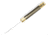 Buck Knives Auto Folding Knife, 3 3/4in 420HC Stainless Steel Blade, Ebony/Brass, 0110BRSA