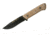 Buck Knives Compadre Camp Fixed Blade Knife, 4.5in, 5160 Steel, Natural Canvas Micarta Handle 0104BRS1