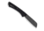 Buck Knives 263 HiLine XL SW Folding Knife, 3.75in Blade, 5.13 in Closed, D2 Tool Steel, Black Stonewash Cleaver Blade, Black Canvas Micarta Handle w/ Aluminum Bolsters, 0263BKS1B/13553