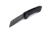 Buck Knives 263 HiLine XL SW Folding Knife, 3.75in Blade, 5.13 in Closed, D2 Tool Steel, Black Stonewash Cleaver Blade, Black Canvas Micarta Handle w/ Aluminum Bolsters, 0263BKS1B/13553