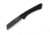 Buck Knives 263 HiLine XL SW Folding Knife, 3.75in Blade, 5.13 in Closed, D2 Tool Steel, Black Stonewash Cleaver Blade, Black Canvas Micarta Handle w/ Aluminum Bolsters, 0263BKS1B/13553